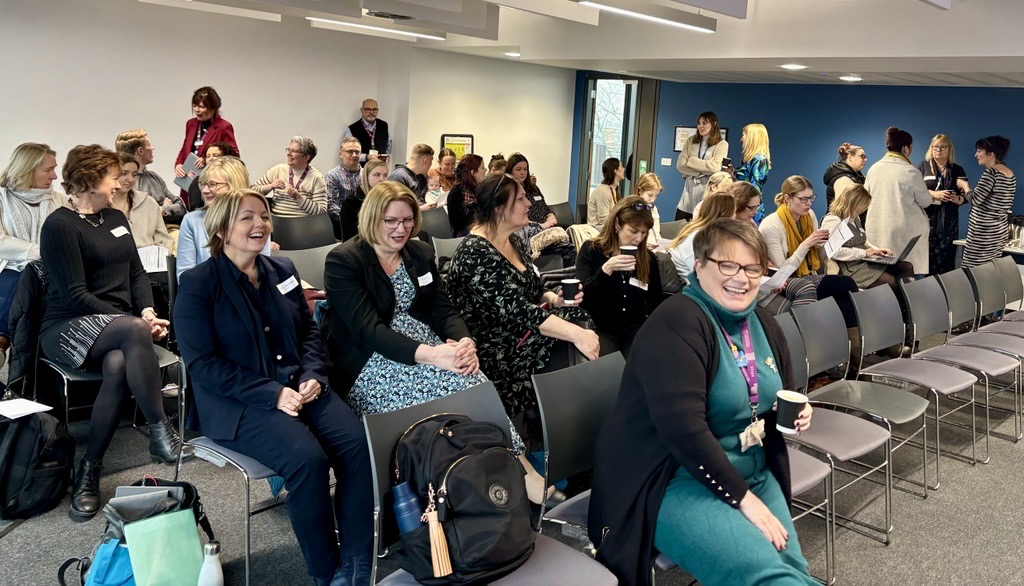 Fabulous crowd <a href="/_UoW/">University of Winchester</a> Apprenticeships Event for #NAW2025  Working across the system on overcoming barriers, to create sustainable pipeline of apprentices to train, work and thrive in local health &amp; care services
<a href="/HHFTCNO/">Hampshire Hospitals Chief Nurse Office</a> <a href="/HIOWH_NHSFT/">Hampshire and IOW Healthcare NHS Foundation Trust</a> <a href="/PHU_NHS/">Portsmouth Hospitals University NHST</a> @Dorsethealthcare <a href="/pbs4/">pbs4</a> <a href="/NHSE_WTE/">NHS England Workforce, Training and Education</a>