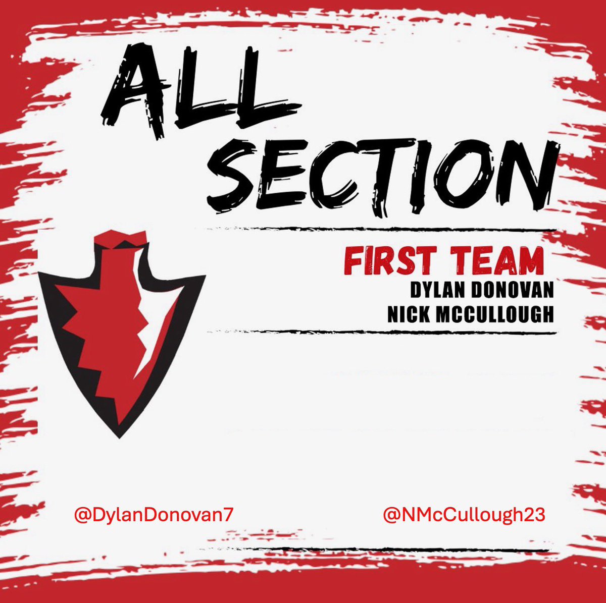 <a href="/Big56Conference/">Big 56 Conference</a> Congrats <a href="/DylanDonovan7/">Dylan Donovan</a> <a href="/NMcCullough23/">Nick McCullough</a>