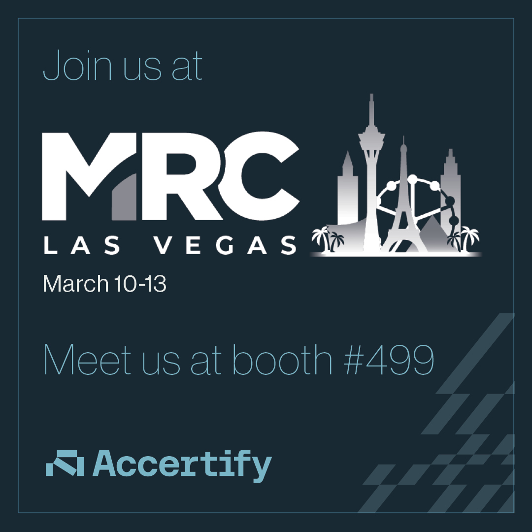 AccertifyInc's tweet photo. Join Accertify at #MRCVegas25. We are excited to be part of this conference, celebrating its 25th year in helping merchants tackle challenges in payments and fraud. Come meet with us at booth #499! https://t.co/AE8xfhQWiE
#FraudandPayments #FraudExperts #PaymentExperts https://t.co/VpDkCXZiNp