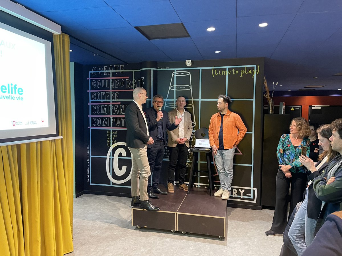 🔴 #Vivatech Tour #Bordeaux

⭐️ Tirage au sort ⭐️

Félicitations à <a href="/winespace_fr/">Winespace</a> et Weelife qui remportent leur place pour <a href="/VivaTech/">Viva Technology</a> 👏

On vous souhaite le meilleur pour cette 9e édition !🤞