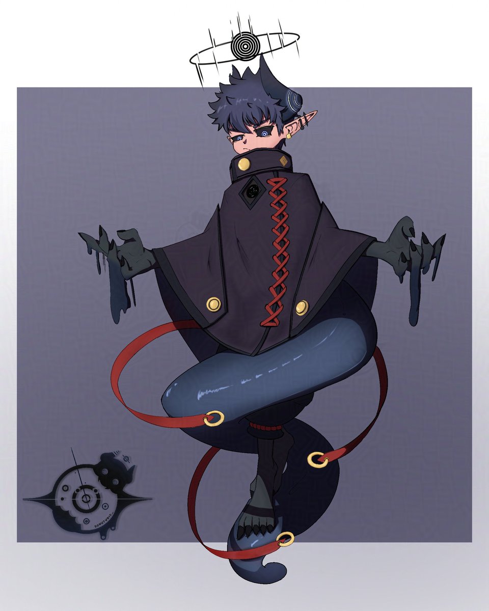 DonutVoid_'s tweet image. Adjusted my Vtuber design and the colors
Back from 3 months of studying! Hopefully, I can do more completed work now