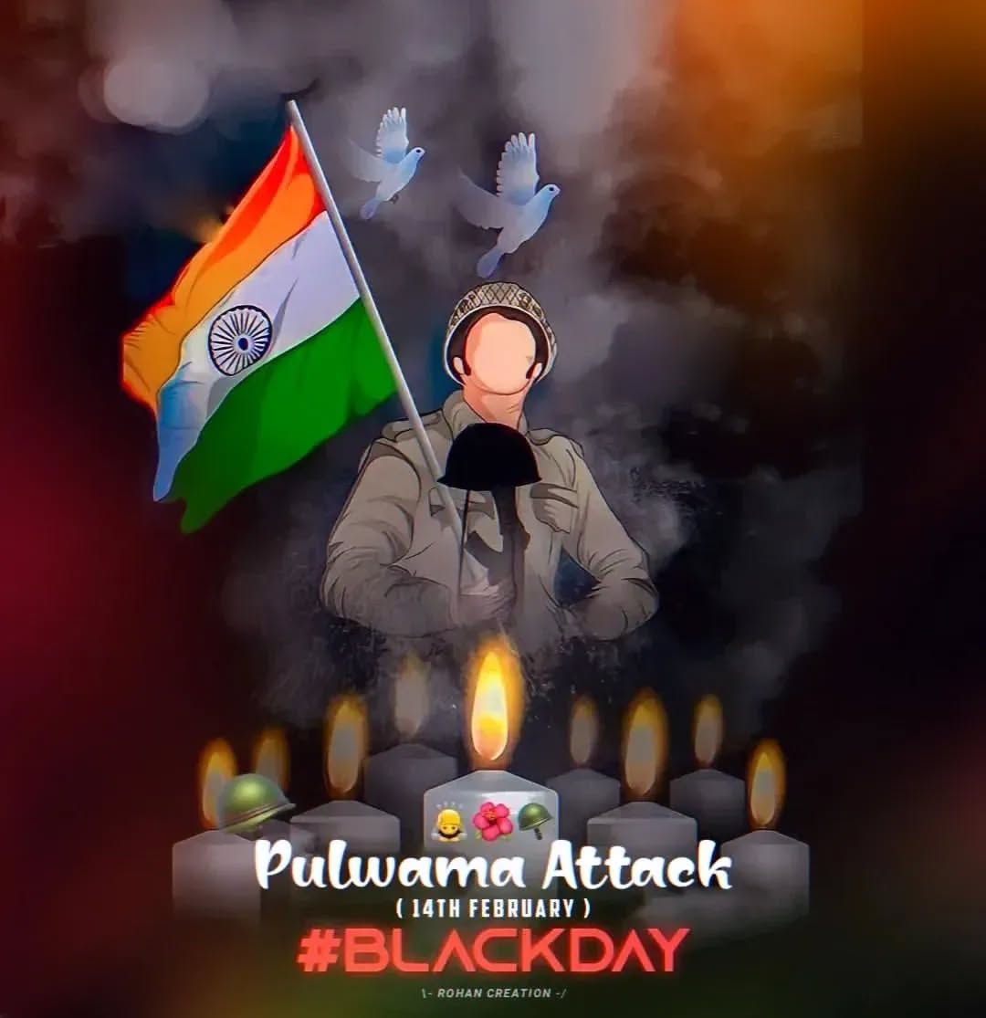 Ashishc9161230's tweet photo. Never Forget Never Forgive 😔
Tribute to our soldiers who lost their lives in the Pulwama attack. 💐🙏....😢 जय हिंद 🇮🇳🫡
#PulwamaAttack #PulwamaTerrorAttack #PulwamaAttack2019 #Pulwamamartyrs #IndianArmy #ARMY #ARMYFIGHTFORBTS @yadavakhilesh @yasarshah_SP @DMBahraich https://t.co/affoVN3a6R