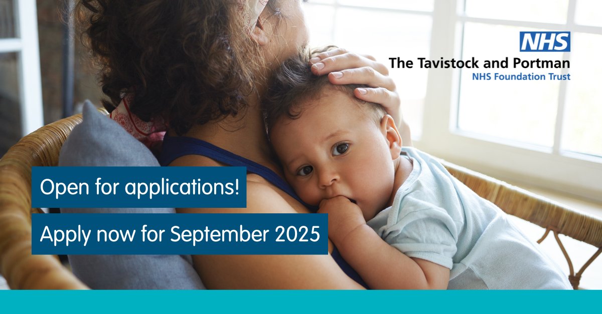 We are delighted to announce that applications to the September 2025 cohort of our Perinatal mental health postgraduate module (PN1) are now open! 

Find out more 👉 tavistockandportman.ac.uk/courses/perina…

#OnlineStudy #Postgraduate #PerinatalMentalHealth