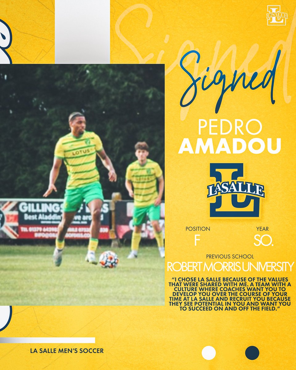 SIGNED ✍️ Pedro Amadou is the latest to join our squad, who officially joined our community a few weeks ago 🙌

#GoExplorers🔭