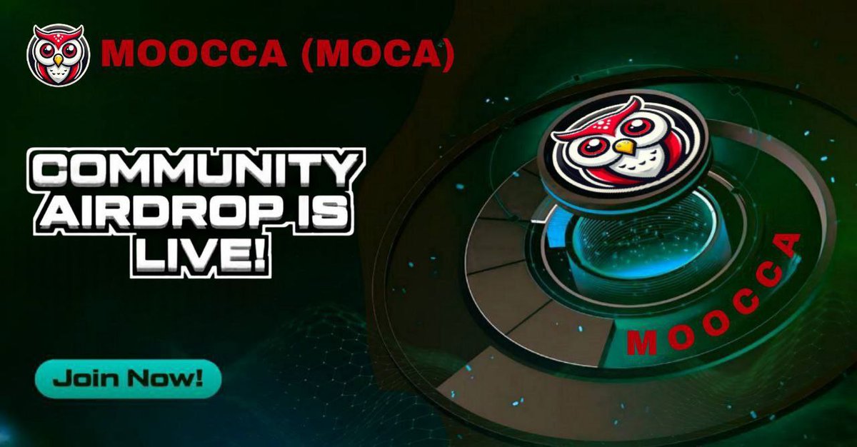 MOvOCCA's tweet photo. 🔥 Moocca Airdrop Is Live!

💰 Joining bonus: 1,000,000 MOCA

🎁 Top 10 Referrals: 100$ USDT

🧑‍🤝‍🧑 Per Refer: 1,000,000 MOCA

🔗 Airdrop Link = https://t.co/r7rMDtDsnT

📷 Don't Miss a Free Income Chance! https://t.co/Ai8Brj24D4