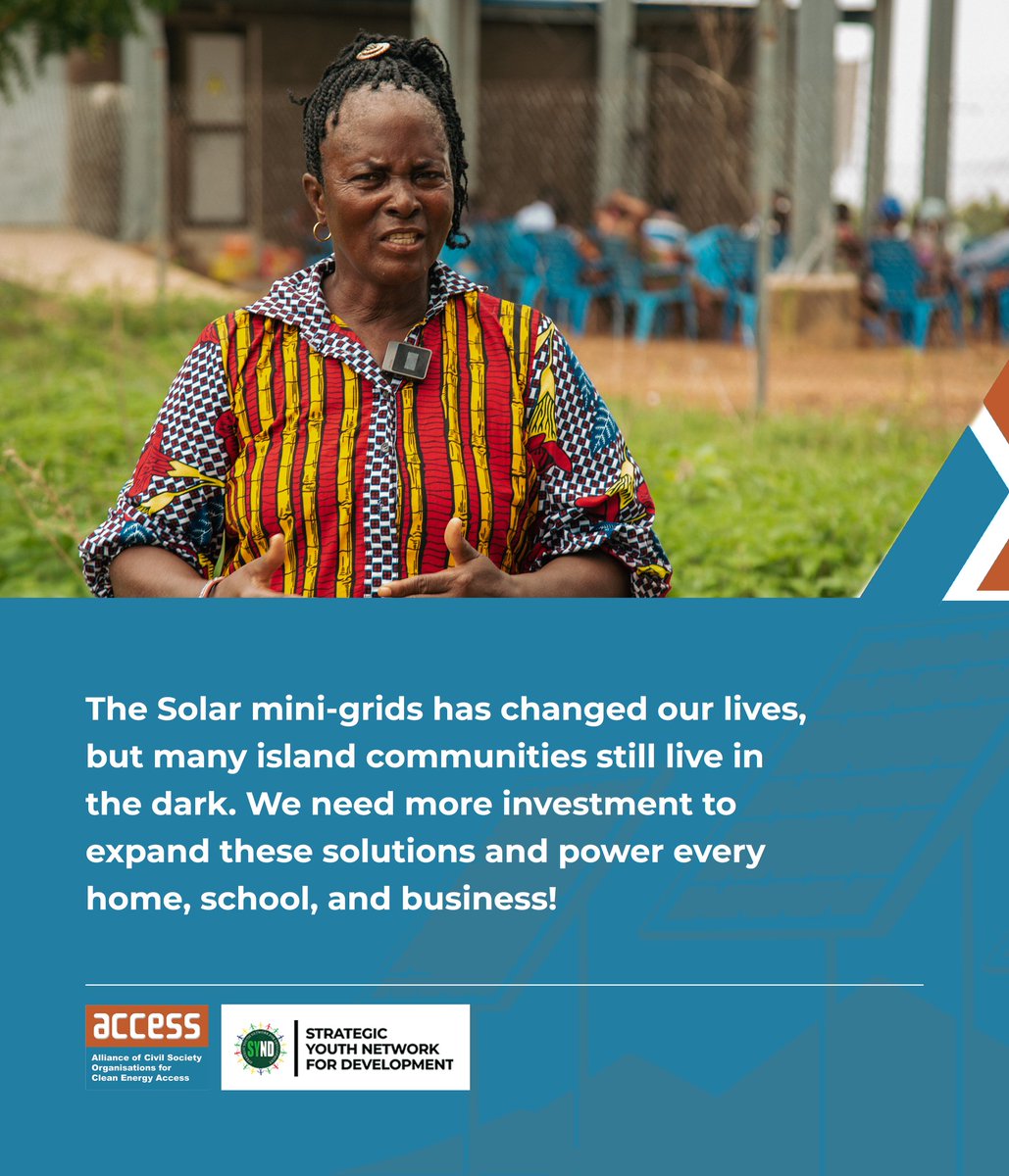 AfrifaSmith's tweet photo. Solar mini-grids are indeed a viable solution to provide reliable power to isolated areas in Ghana, which can be more cost-effective than extending the national grid, especially for remote areas.
#PowerThePeople #CleanEnergy #SolarMiniGrids #EnergyAccessGhana @SYNDGhana https://t.co/lG2LKSChEA