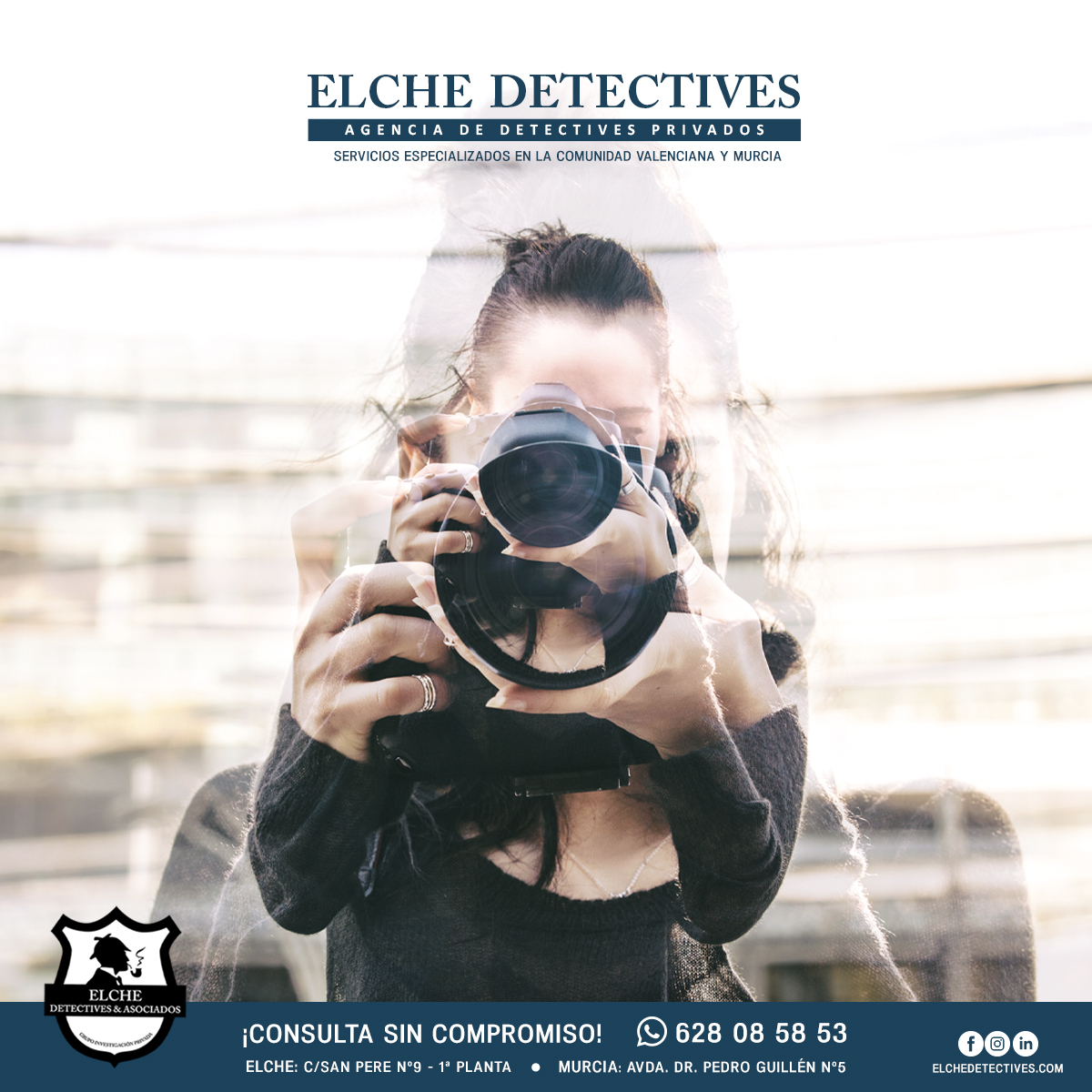 elchedetectives's tweet photo. ¡Descubre el precio de contratar un detective privado!
¿Te preguntas cuánto cuesta una investigación? 
El precio varía según la duración, el riesgo y la ubicación geográfica. ¡No te preocupes! Nuestros servicios son transparentes y ajustados a tus necesidades.
☎️ 628 08 58 53 https://t.co/RxLUz0cfp7