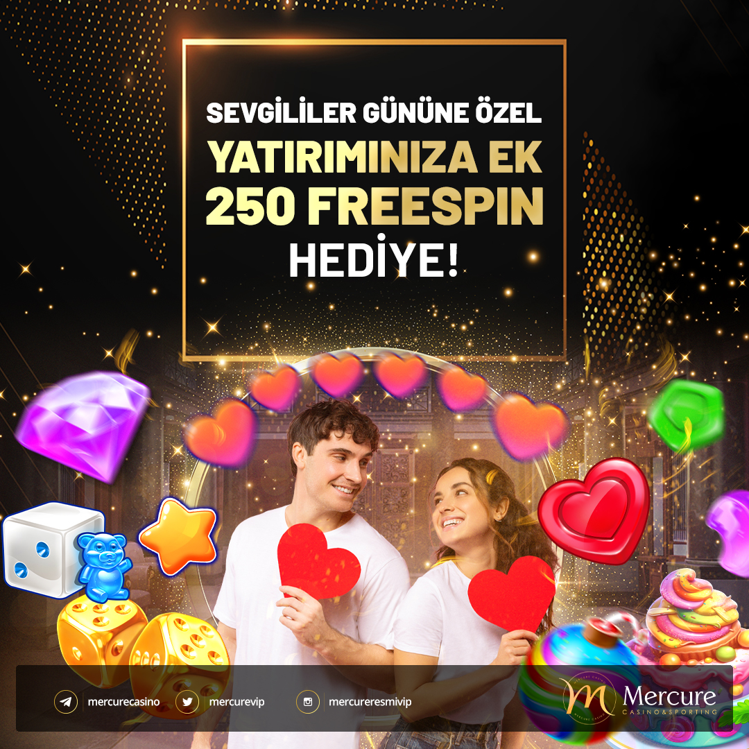 mercurevip's tweet photo. 💘 Sevgililer Günü’ne Özel Sürpriz! 🎰

❤️ Yatırımına ek 250 FreeSpin hediye!

🎁 Kazancını katla, aşkın şansını yakala!

💎 Kaçırma, hemen katıl!

🔗 https://t.co/W0bgUS4fxG

#MercureCasino #SevgililerGünü #FreeSpin #KazançZamanı #slot #casino #bahis #kupon https://t.co/WG6oMpBSAX