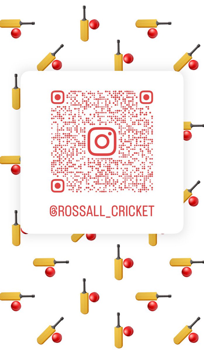 Follow us on <a href="/instagram/">Instagram</a> and keep up to date with all things Cricket <a href="/RossallSchool/">Rossall School</a> 🔴🔵🏏 #RossallCricket