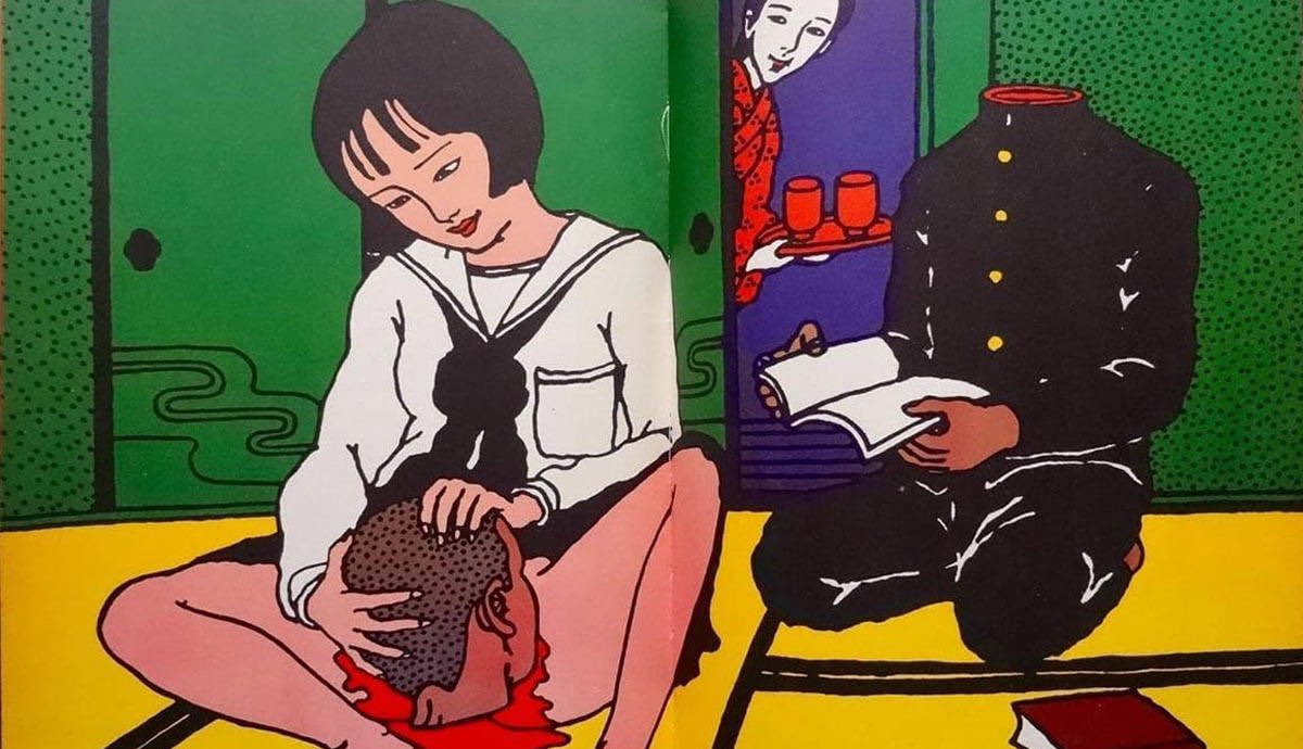 pinakotheca's tweet photo. This is basically the meaning behind Toshio Saeki’s art https://t.co/dIMfEfzmnP
