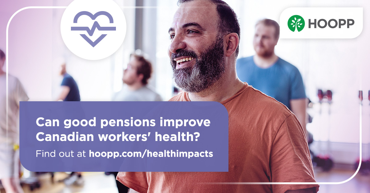 Pensions do more than support retirement, they enhance health outcomes. 
New #HOOPPresearch demonstrates how having a pension can reduce stress, improve #mentalhealth and enable community engagement: 
bit.ly/3X9jAxp