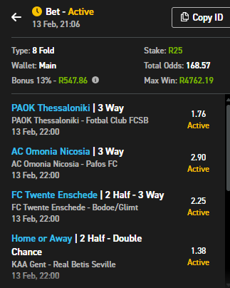 LwadsMlilwana's tweet photo. ✅We'll continue to look for the #RegistrationFees📚📝🎓 @Easybet_SA
✅Kickoff @22h00 Total Odds 169⚽️
✅Betslip Code 03-088915💸🍏
✅Join for R50 Sign Up Bonus + 25 Bonus Spins, T&Cs Apply, 18 +🎯🤲 https://t.co/bAeKbuRXp0