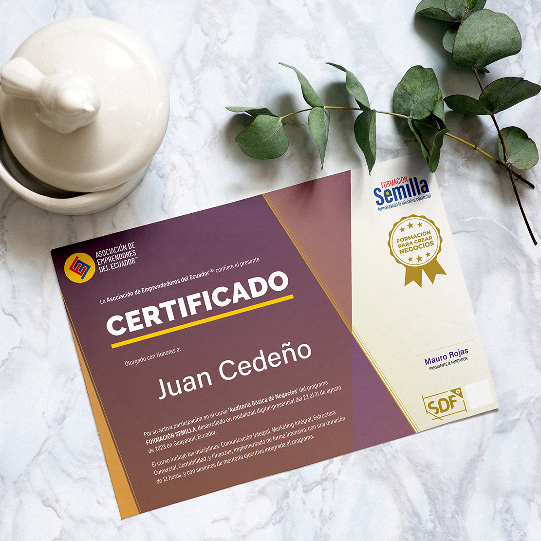 asoemprendec's tweet photo. Esta semana logramos una entrega exitosa de Certificados.
Habiendo concluido con los programas FEP Formación Ejecutiva Permanente y Formación Semilla, hemos cumplido entregando certificaciones de los primeros cursos tomados por los participantes que cumplieron con los requisitos. https://t.co/0R0u2sYqHb