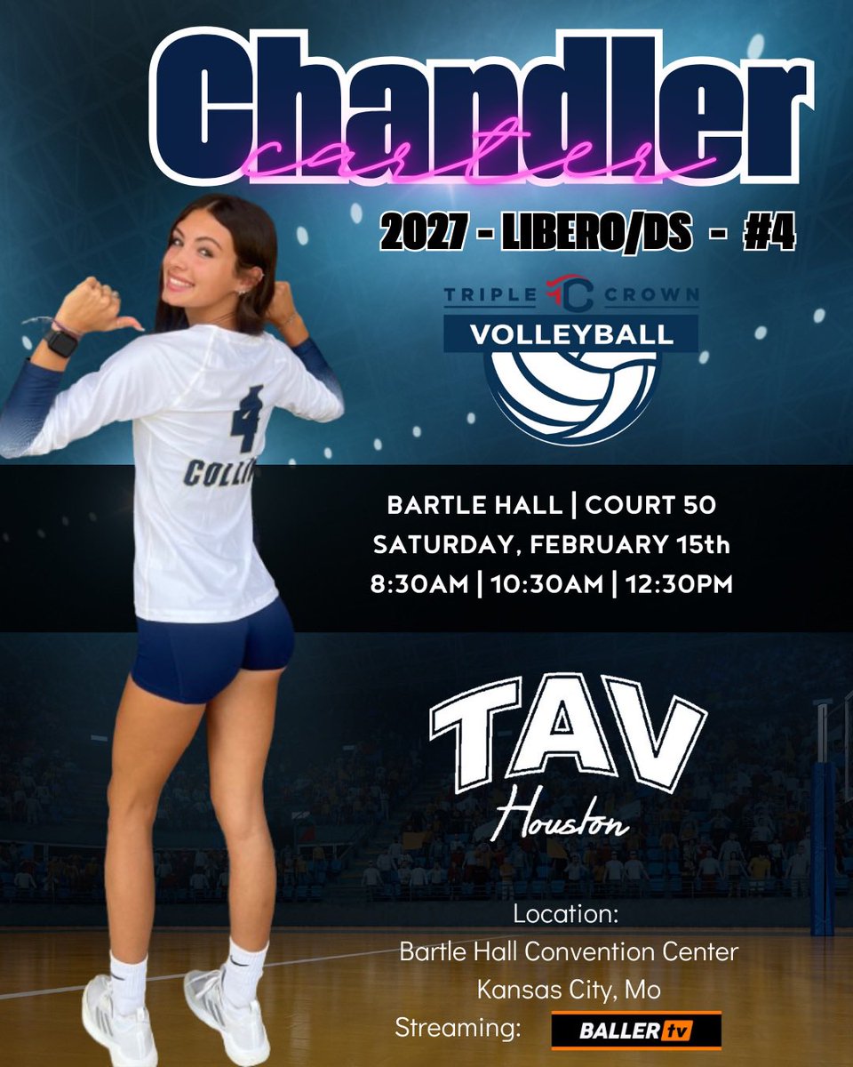 ✌🏼more sleeps!!! <a href="/TAVHouston/">TAV Houston</a> <a href="/usavolleyball/">USA Volleyball</a> <a href="/AVCAVolleyball/">AVCA</a> <a href="/PDTexas/">Prep Dig Texas</a> <a href="/PrepDig/">Prep Dig 🏐</a> @kleinvollinsvb <a href="/vypehouston/">VYPE Houston</a> <a href="/CoachMikeDZ/">Michael DeLeon</a> <a href="/PrepVolleyball/">PrepVolleyball.com</a> <a href="/VBallrecruiter/">Kara Hill</a> <a href="/TripleCrownVB/">Triple Crown VBall</a> <a href="/triplecrownspts/">Triple Crown Sports</a>