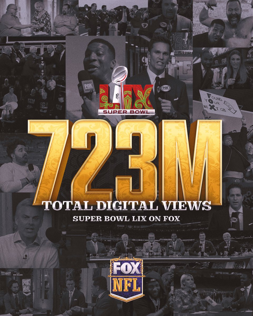 NFLonFOX's tweet photo. What a ride!

Thanks to everyone who joined us for the most-viewed week in FOX Sports Digital history🙏 https://t.co/0mldTVy4Lo