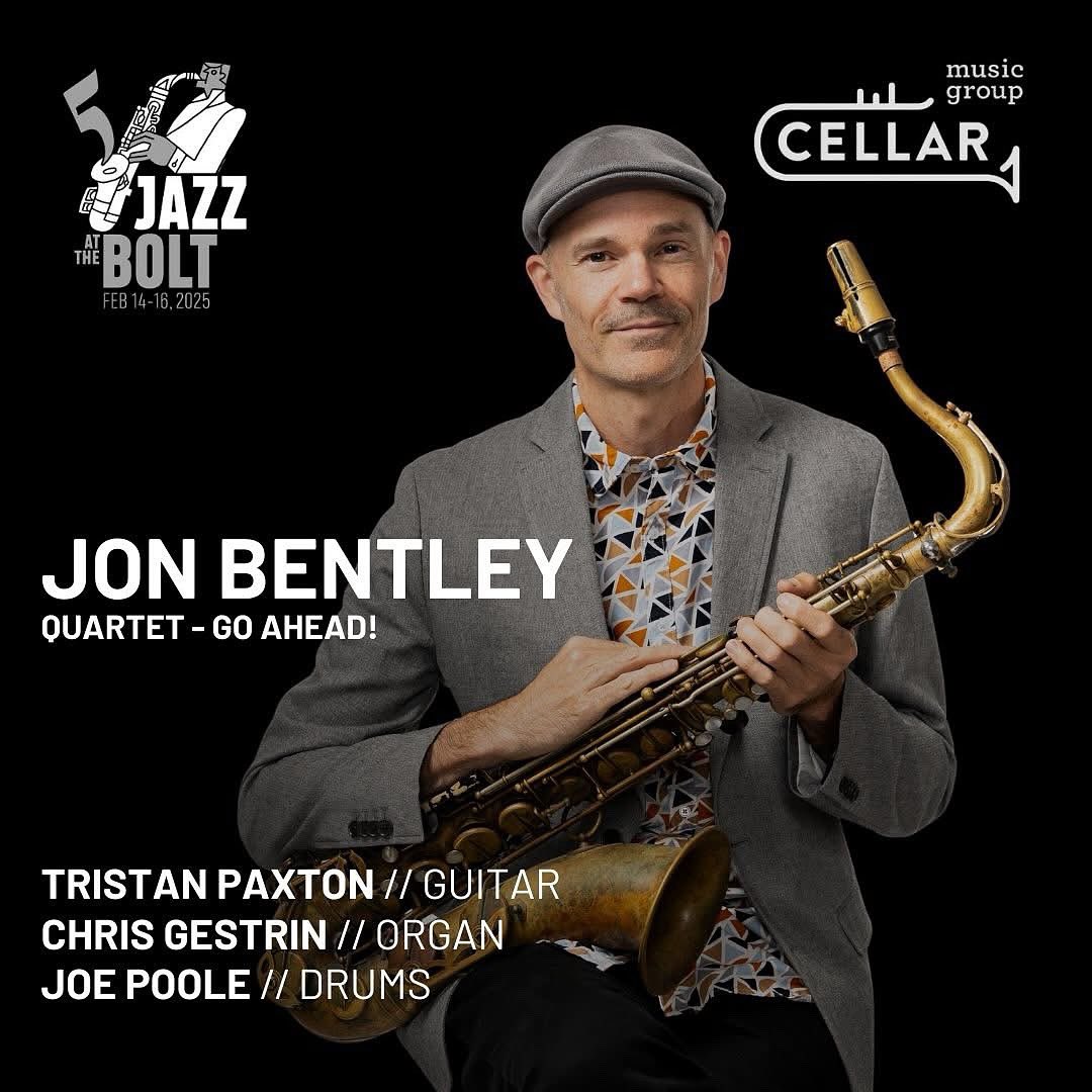 Lots of great music happening this weekend at Jazz at the Bolt! I’m excited to close out the festival with my band, we will be joined by the great Nick Peck on organ for the last show of the festival on Sunday 7:45-9pm