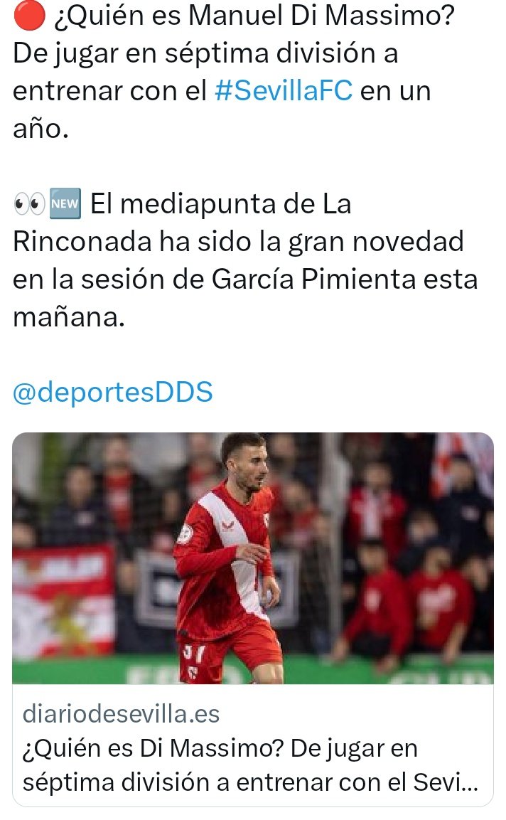 ToniGavidia's tweet photo. Me han hablado muy bien del chaval este, así que sí no tenemos #Naide q juegue en su puesto directamente A jugar...... https://t.co/mZ6Z67X8Wk