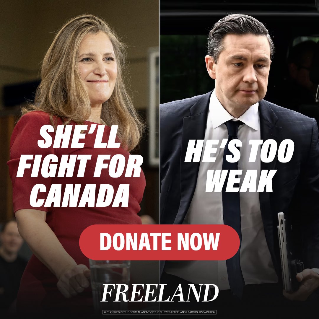 Chrystia Freeland tweet media