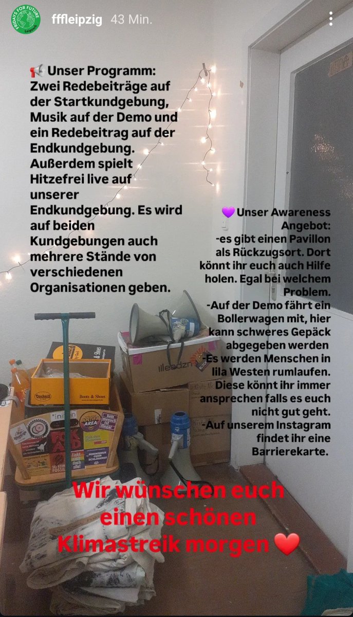 OmasGegRechtsLE's tweet photo. 'Cute date idea' für den Valentinstag meint @FFFLeipzig und ruft morgen zum Klimastreik in LE auf.
🗓 14.02.25
🕒 15 Uhr Start
📍 Bayrischer Bahnhof
Weiter Infos siehe Sharepics.
Für Euch auf X geholt, weil @FFFLeipzig hier nicht mehr aktiv ist.
#le1402 https://t.co/vXvNQKB3u0