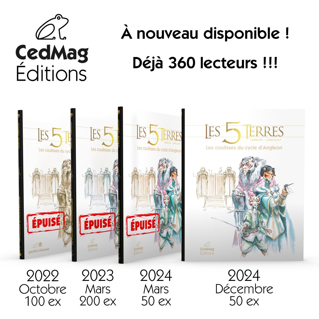 CedMag_editions's tweet photo. "Les 5 Terres, les coulisses du cycle d'Angleon" : laissez vous tenter 😉

C'est ici :
https://t.co/AwwcWSquGN

Avec Nikolas Morin &amp; Éditions Delcourt

#cedmag #bd #collection #coulisses #cinqterres https://t.co/9NAdTPuukD