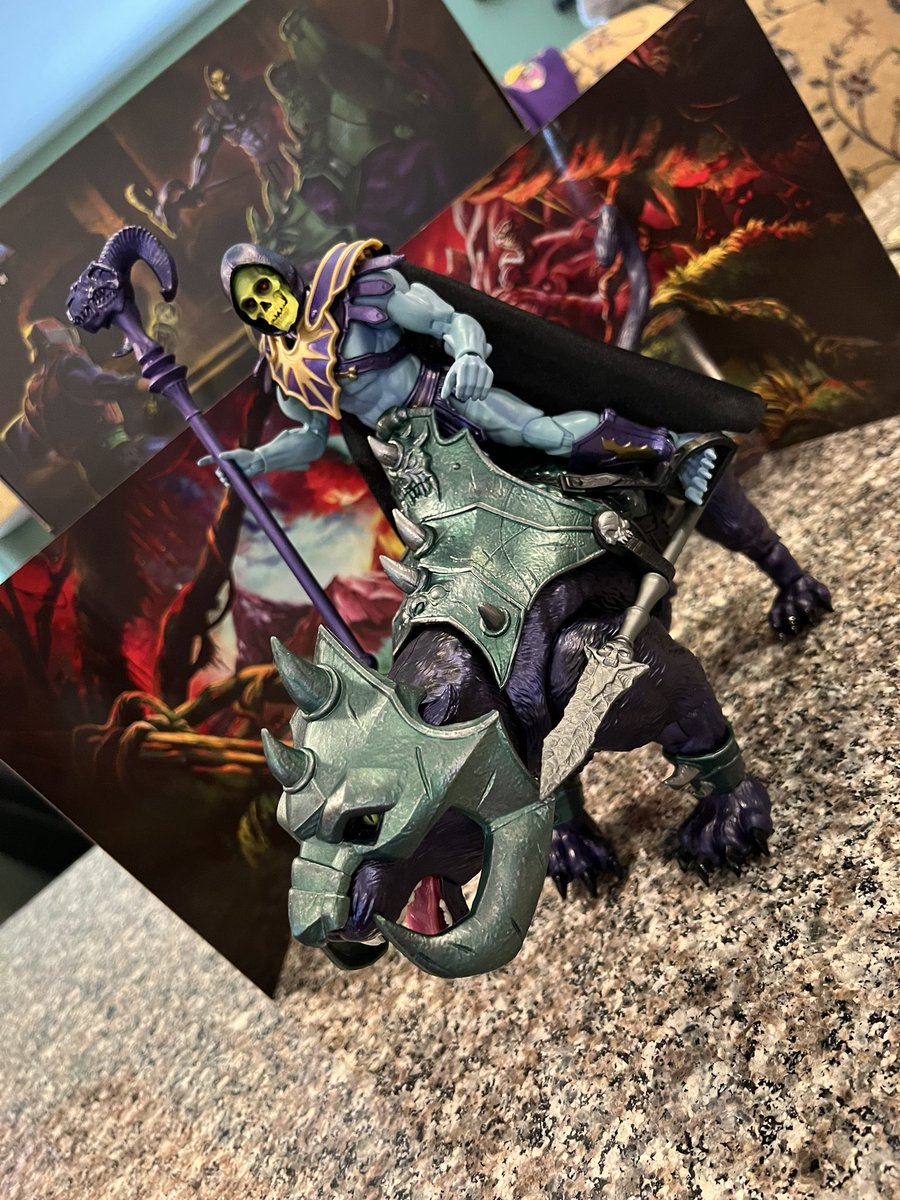 Toyhuntersholl2's tweet image. Panthor is ready to conquer New Eternia!
Man that was fast! This piece looks amazing and the box and all the art, inside and out, is exceptional! Truly cannot wait to see what&apos;s next for New Eternia!!

#motu #skeletor #panthor #masterverse #masterverseneweternia #80stoys