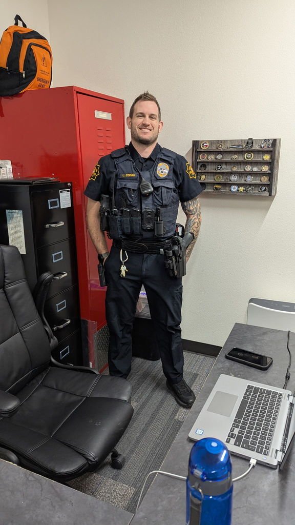 February 15th is National School Resource Officer Appreciation Day. Thank you to  Officer Copas for all you do for GHS. We appreciate you!