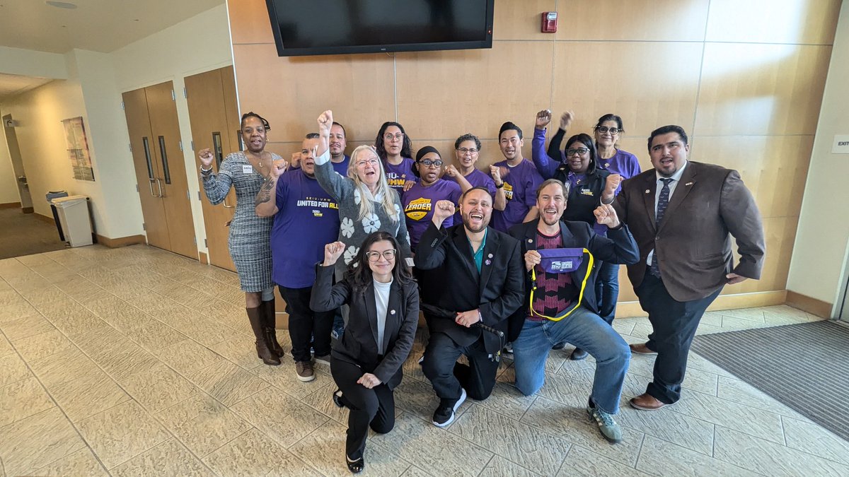 An incredible thank you to <a href="/seiuuhw/">SEIU</a>  for meeting with our team today! We look forward to building along side and winning with all of you!