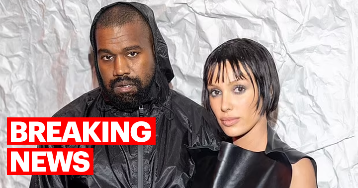 DailyMail's tweet photo. Kanye West and Bianca Censori SPLIT days after naked Grammys stunt  https://t.co/IeSiLFWsrv https://t.co/B00GtkWsam