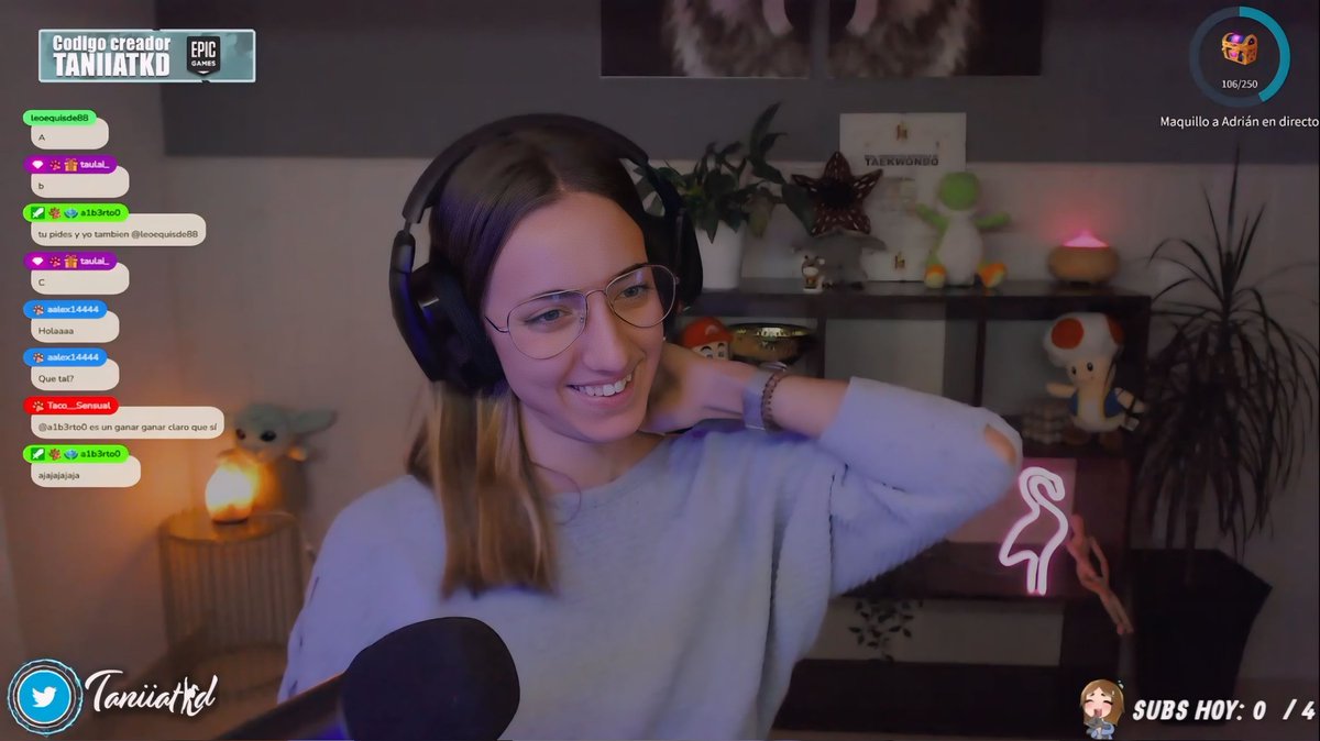Cuantas veces me habrá salvado esta personita del desastre, donde quedarán esos días donde solo quería que se hiciera de noche para poder verla en Stream y disfrutar a su lado con mi cenita. Donde quedan esos días donde me aconsejabas cuando lo necesitaba. Ay TANIAAA ❤️‍🩹❤️‍🩹