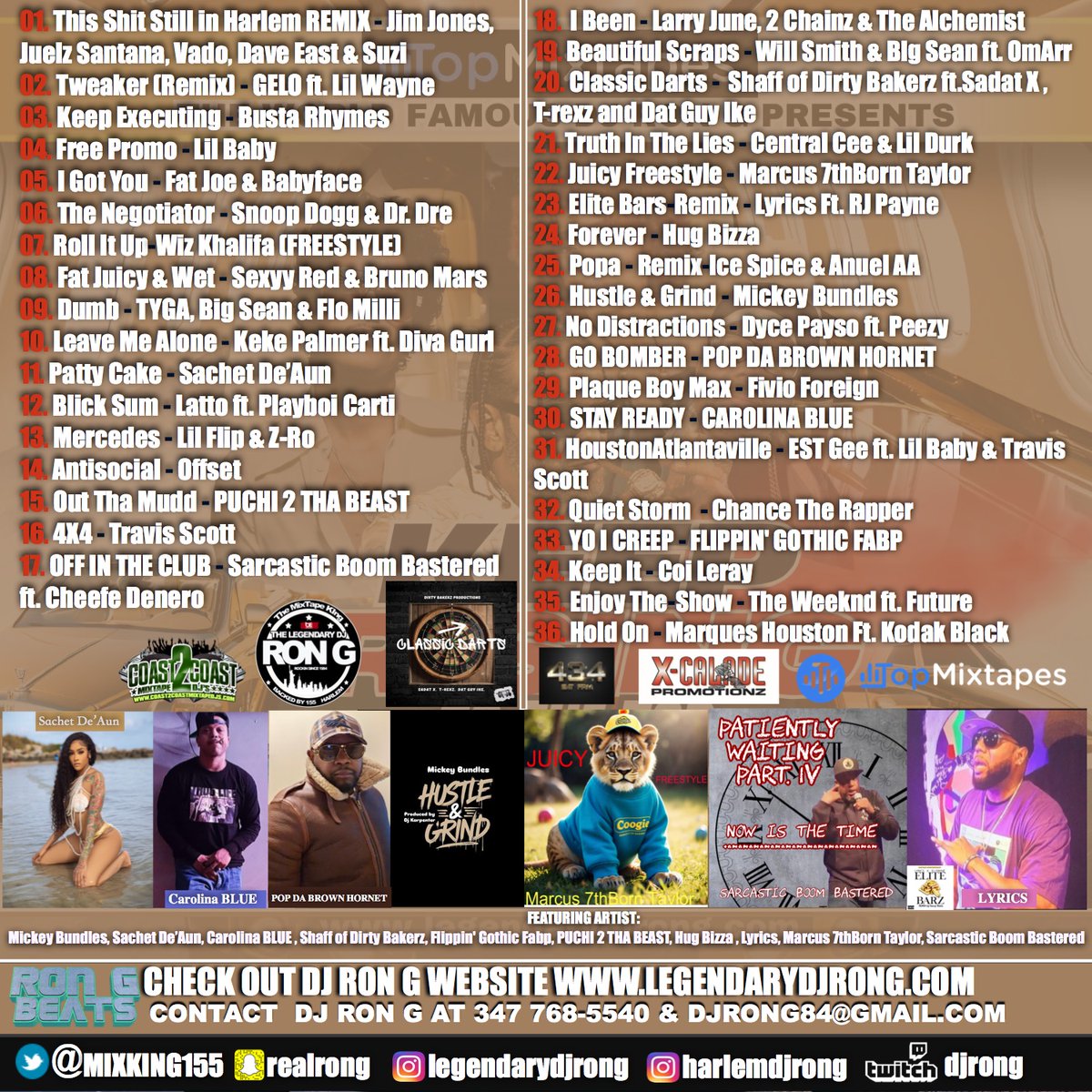 KINGPROMO155's tweet photo. MIXTAPE KING DJ RON G PRESENTS 
“ KEEP RISING TO THE TOP” 

STREAM &amp; DOWNLOAD: https://t.co/deLVJLzzwp

STREAM &amp; DOWNLOAD LINK: https://t.co/lQ0jyB9D6O

STREAM &amp; DOWNLOAD: https://t.co/NQLj1sYsrL https://t.co/cJn0SWTadr