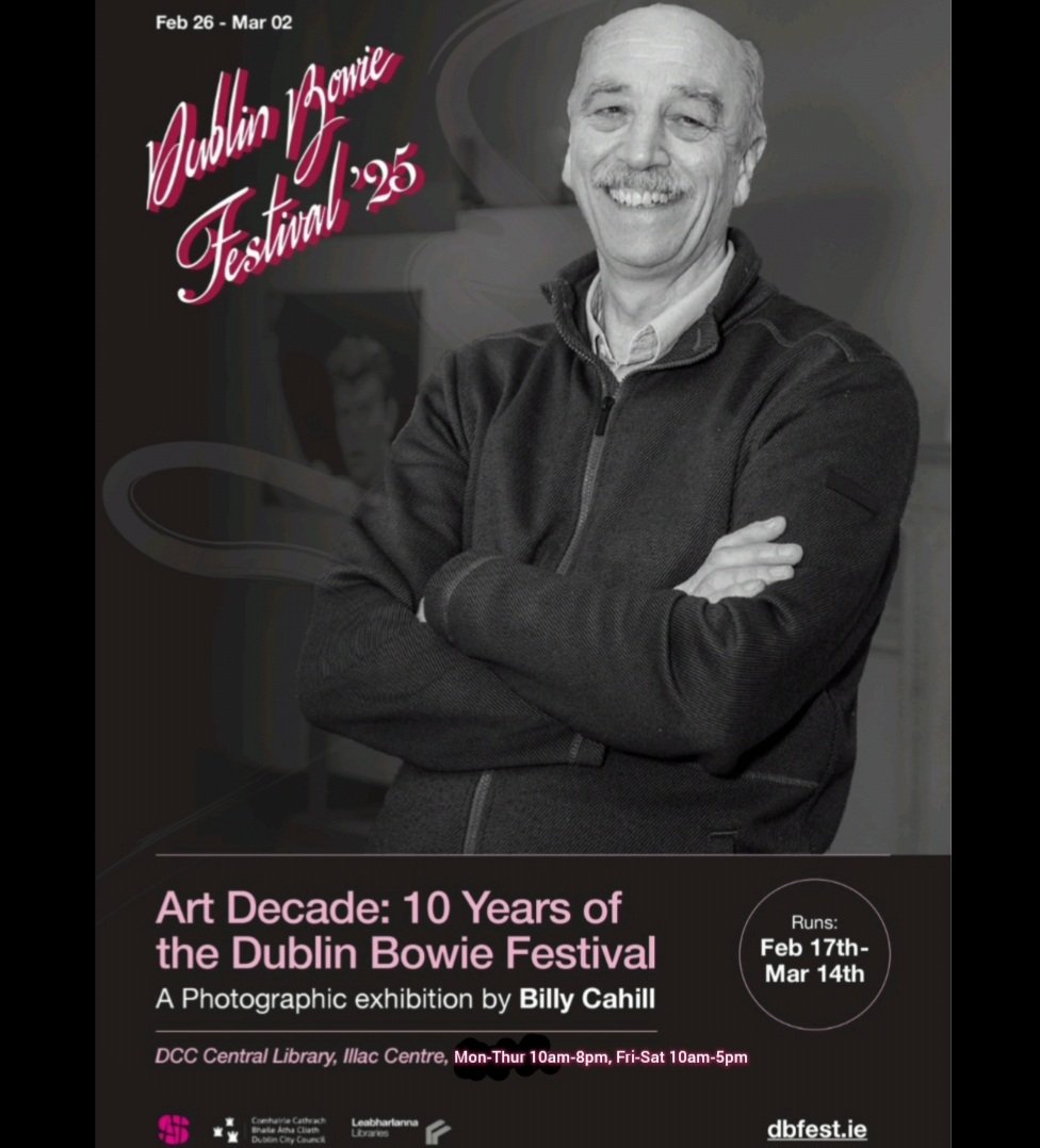 Dublin Bowie Festival (@dublinbowiefest) on Twitter photo Visit DCC Central Library, Illac Centre Dunlin, to look back at the Dublin Bowie Festival.
<a href="/dubcilib/">Dublin City Libraries</a> <a href="/BillyCahill7/">Billy Cahill</a> #photograghy #bowie #dublin Visit DCC Central Library, Illac Centre Dunlin, to look back at the Dublin Bowie Festival.
<a href="/dubcilib/">Dublin City Libraries</a> <a href="/BillyCahill7/">Billy Cahill</a> #photograghy #bowie #dublin