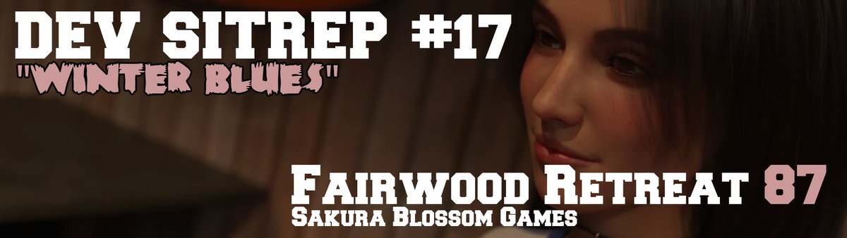 17th Public Dev Sitrep available over on Patreon for the 80's female protagonist lesbian Horror AVN game Fairwood Retreat 87:
patreon.com/c/SakuraBlosso… 

#FairwoodRetreat87 #F95zone #IndieGameDev #itchio #horror #80s #slashermovies #3dartwork #daz3d #rule34 #nsfw #avn #lesbian