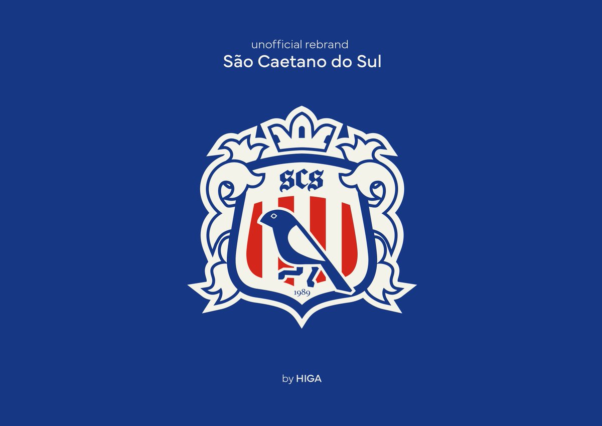 Higatsun's tweet image. Faz tempo que não posto nada... i'm back? 

Estudo de logo para o time de São Caetano do Sul