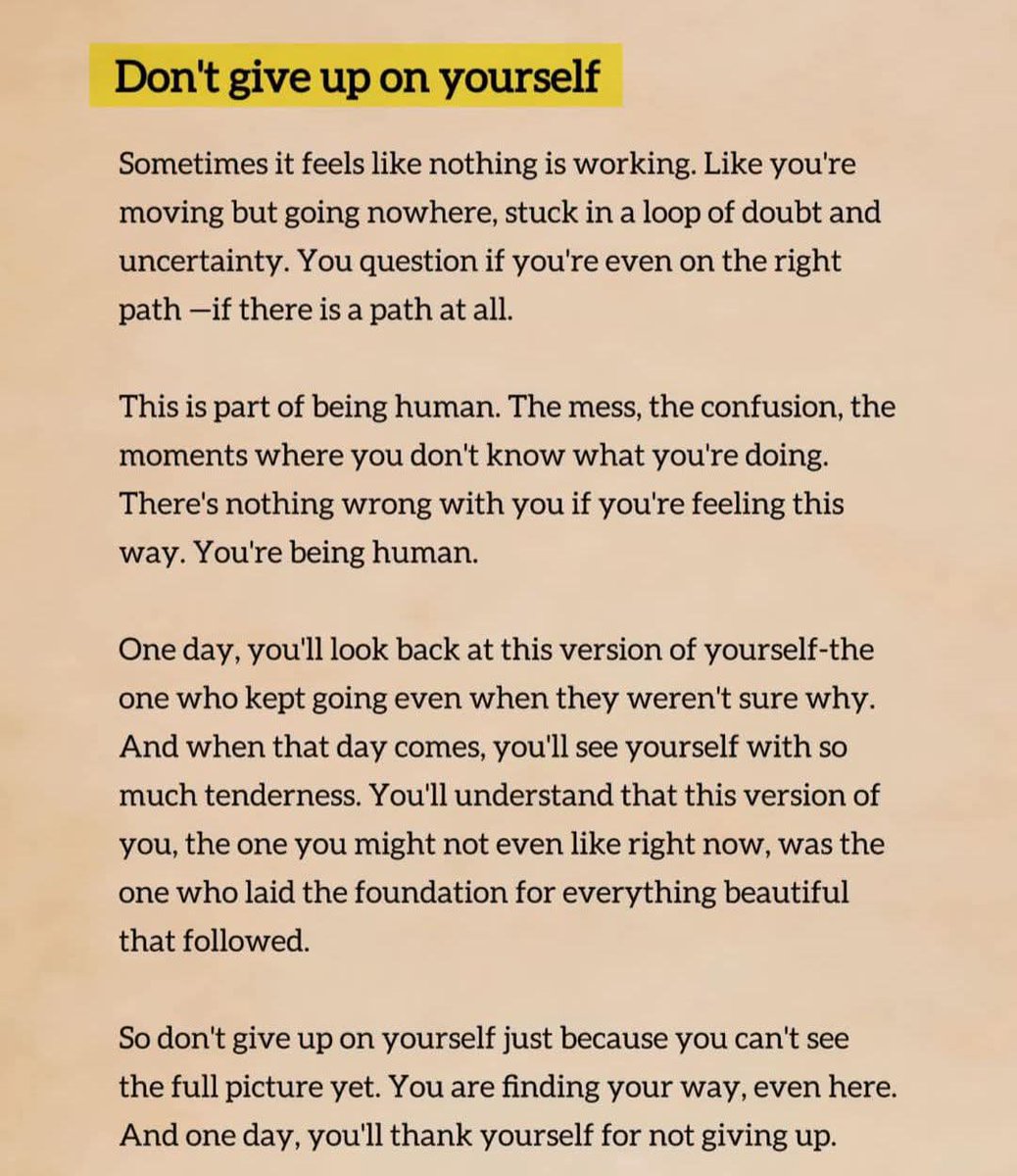 ama_djamel's tweet photo. 🙌🪐🍀 Don't give up on yourself

#dontgiveup #nevergiveup #motivationalquotes #NeverStopExploring #doityourself #doit #doitforyou #struggle #keepgoing #inspire #inspiration #motivation #motivational https://t.co/QlIaSVKLyz