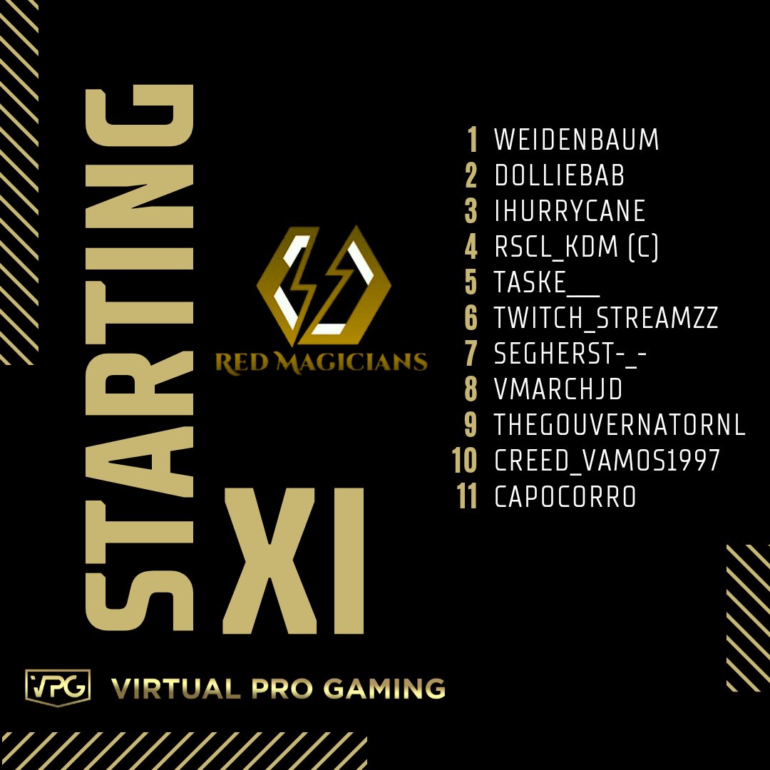 Red Magicians XI tweet media