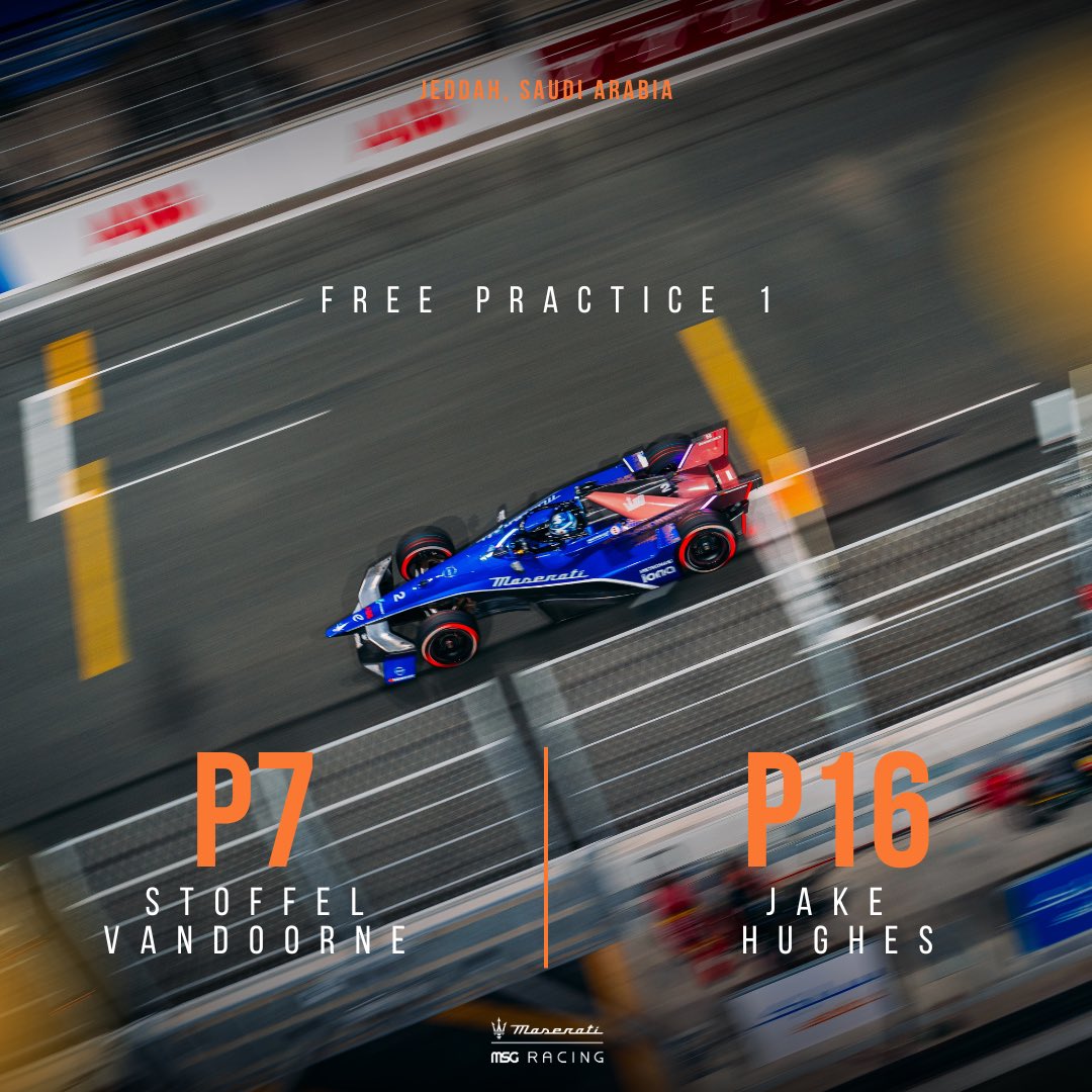 See you tomorrow for raceday. 

#maseratimsg #JeddahEPrix
