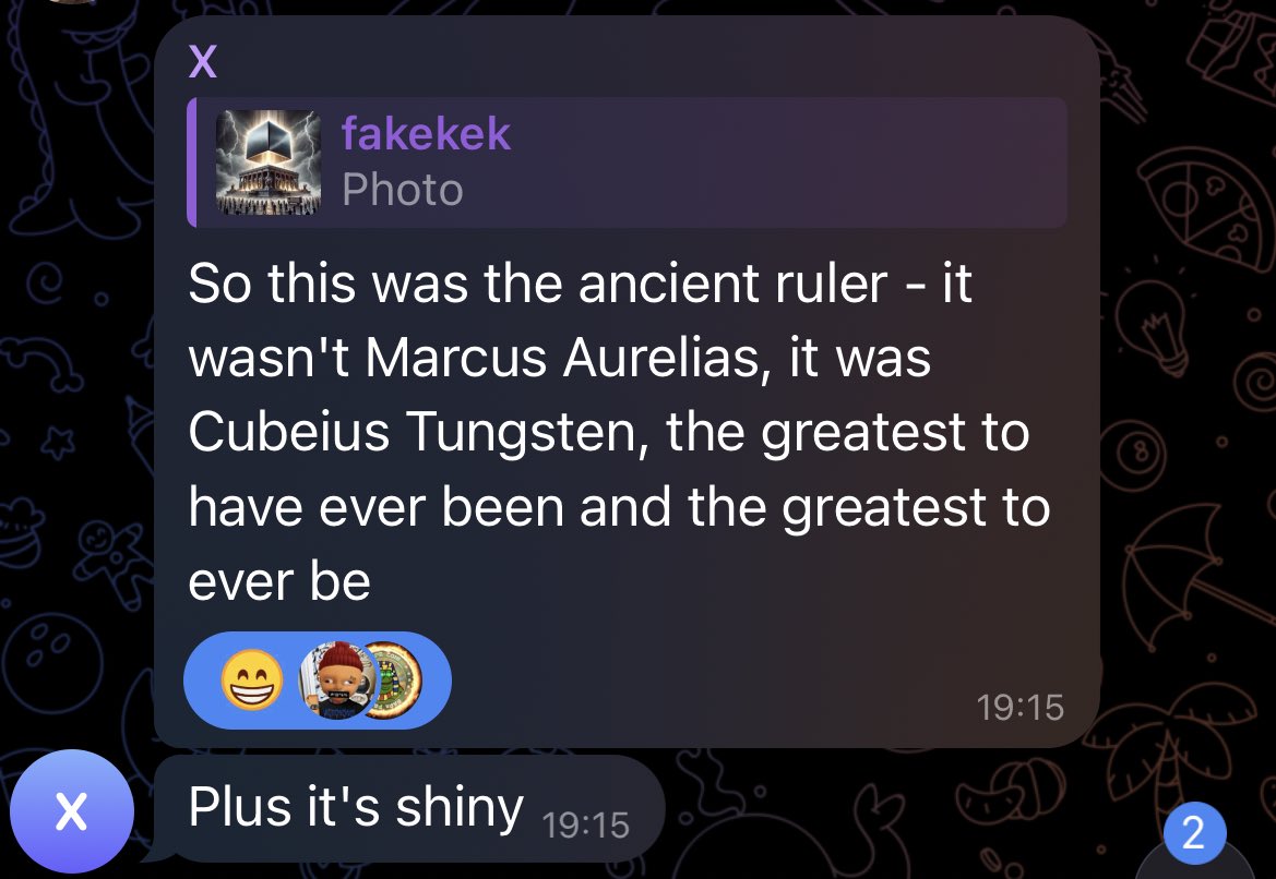 taitsgambles's tweet photo. $CUBE CULT

The lore grows…

https://t.co/NEl939NNyP
9cQyhCduLkEoFrF7iDgeuBWBuZgJb1B4AZi7QBiFmoon https://t.co/gTcJZ9kWXa