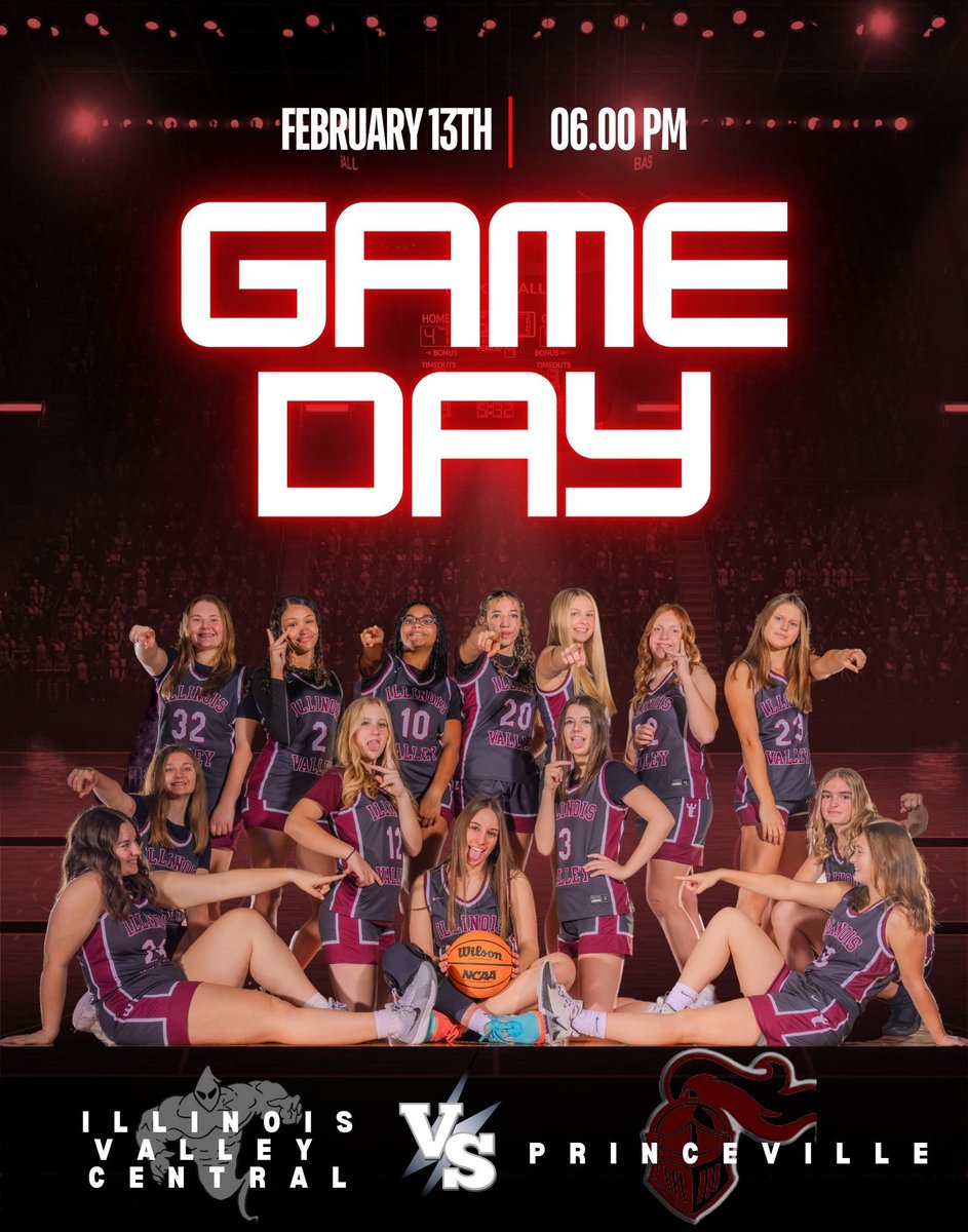 Final regular season game tonight at Home vs our neighbors Princeville.  Come out and support the Lady Ghosts

<a href="/boocrew321/">Boo Crew</a>