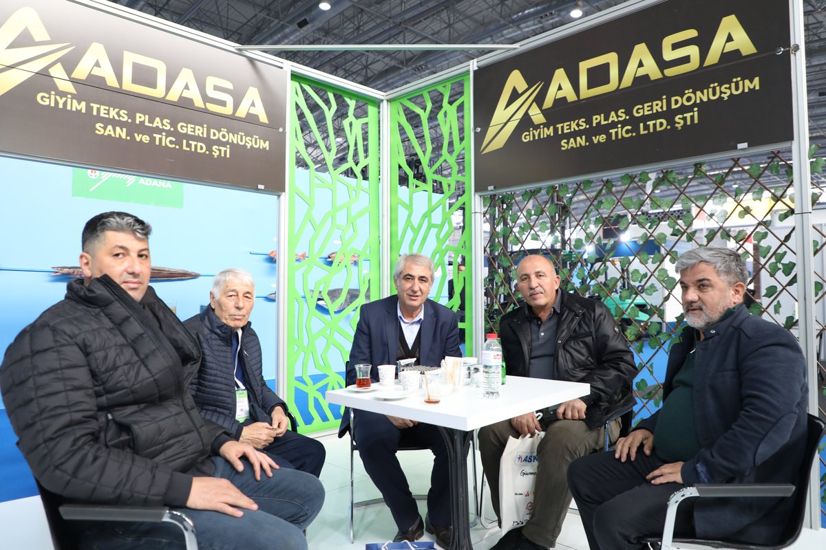adasagrup067453's tweet photo. REWA Anatolia - Geri Dönüşüm ve Atık Yönetimi Fuarının 1. Gününde  Adasa Giyim Tekstil Plastik Geri Dönüşüm standımıza yoğun ilgi gösteren kıymetli dostlarımıza teşekkür ediyoruz.
#REWAnatolia #Plastik #Sürdürülebilirlik #Adana  #GeriDönüşüm https://t.co/eXKoVTUNXb