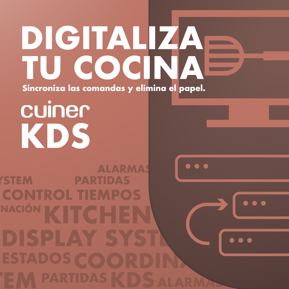 softwarecuiner's tweet image. 🍽️ ¿Todavía gestionas tu restaurante con papel? La digitalización con Cuiner KDS te ayuda a reducir errores, mejorar la comunicación entre sala y cocina y optimizar tiempos. Elimina malentendidos y lleva tu servicio al siguiente nivel. #KitchenDisplaySystem