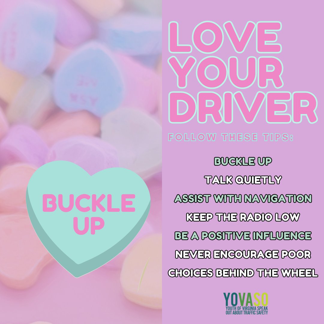 Love Your Driver! 🩷
Buckle Up and follow these tips👇