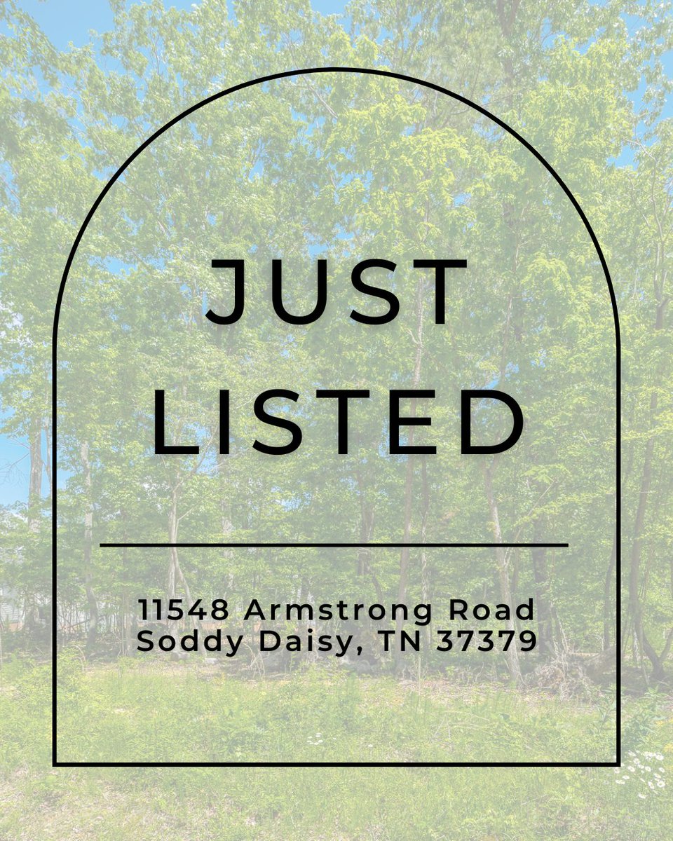PaulaSoldIt's tweet photo. 🏡 Just Listed: 11548 Armstrong Rd and 11564 Armstrong Rd 🏡

MLS​ #1507332 and #1507333. Both lots are offered at $55,000.

📱 The Paula McDaniel Group | 423.667.2997
📱 Real Estate Partners Chattanooga LLC | 423.362.8333
Equal Housing Opportunity | Licensed in TN and GA https://t.co/BM3brJPam6