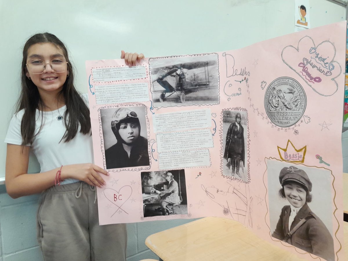 🌟 Students at <a href="/Highview6th/">Highview 6th Grade Center</a> are celebrating Black History Month by diving into the lives and legacies of influential Black Americans!
📖 Students researched, created, and presented projects highlighting their impact on history.
#MiddieRising