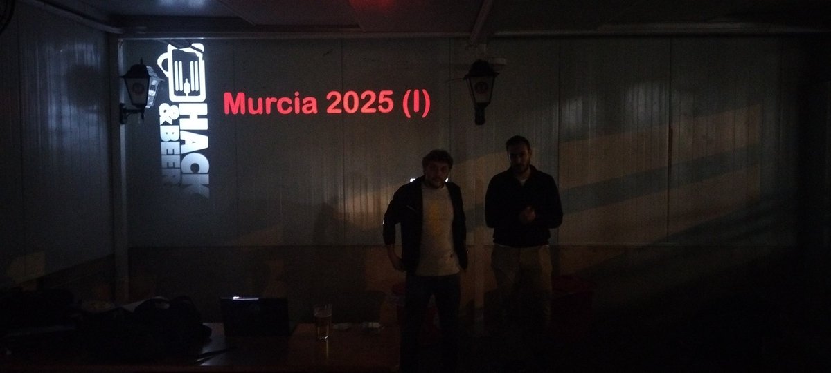 leonardonve's tweet photo. Empezamos... @hackandbeers @eduSatoe @SophosIberia https://t.co/cybB1mEmm5