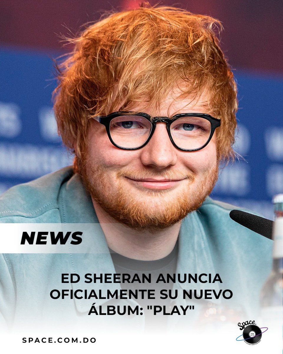Space1033fm's tweet photo. Ed Sheeran dejó caer el nombre de su próximo álbum, "Play", de la manera más inesperada… ¡en un comentario de Instagram en Memezar! 🎶📲🔥
#spacenews #spacefm #rccmedia https://t.co/UffJDHP7m6