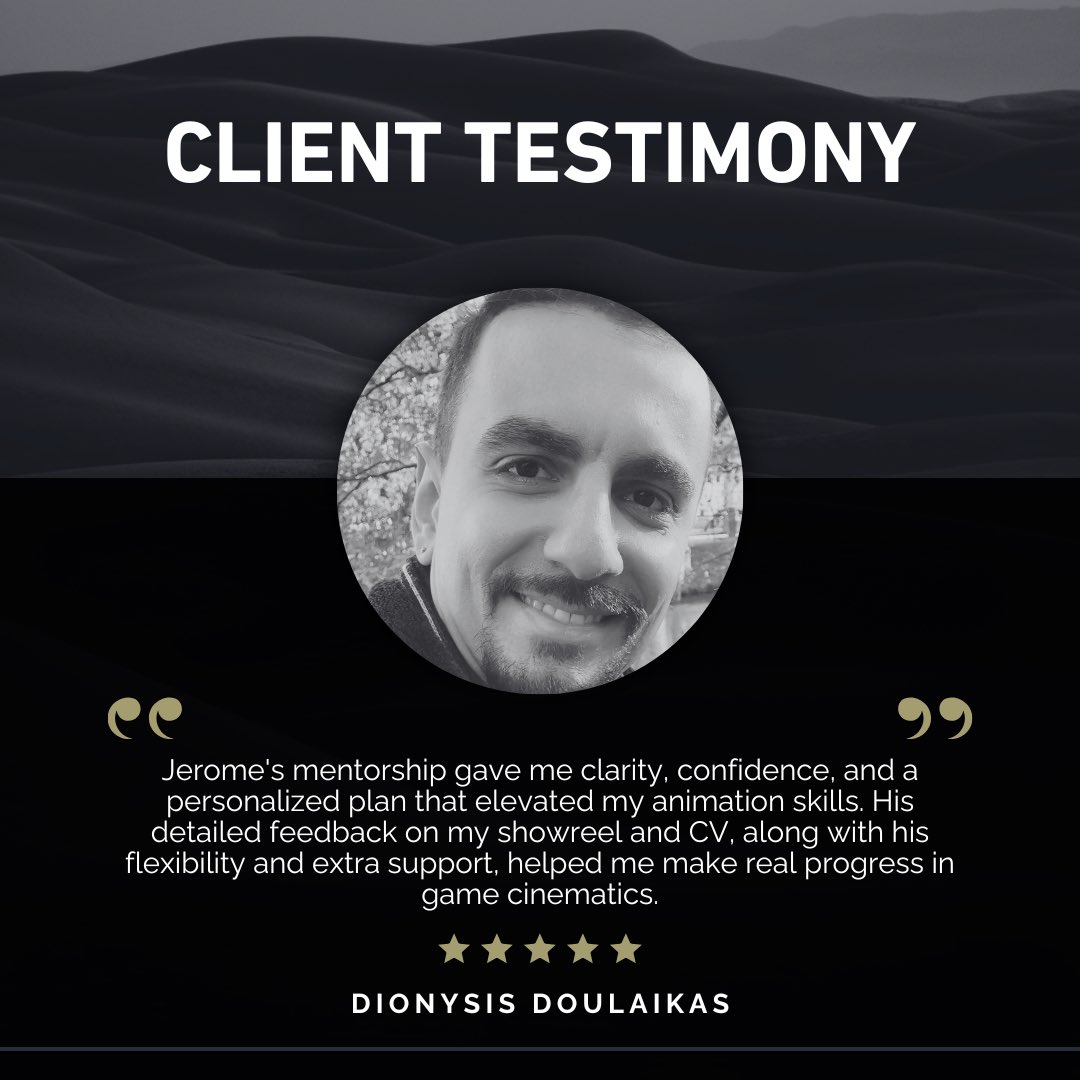 Fellow Animators I use this platform to share the truth. . 

It’s not always easy to hear, but valuable if applied with the right mindset. Those who take action see real results, just like my clients. 

Here’s what they had to say, when they stoped letting fear control them . ⬇️