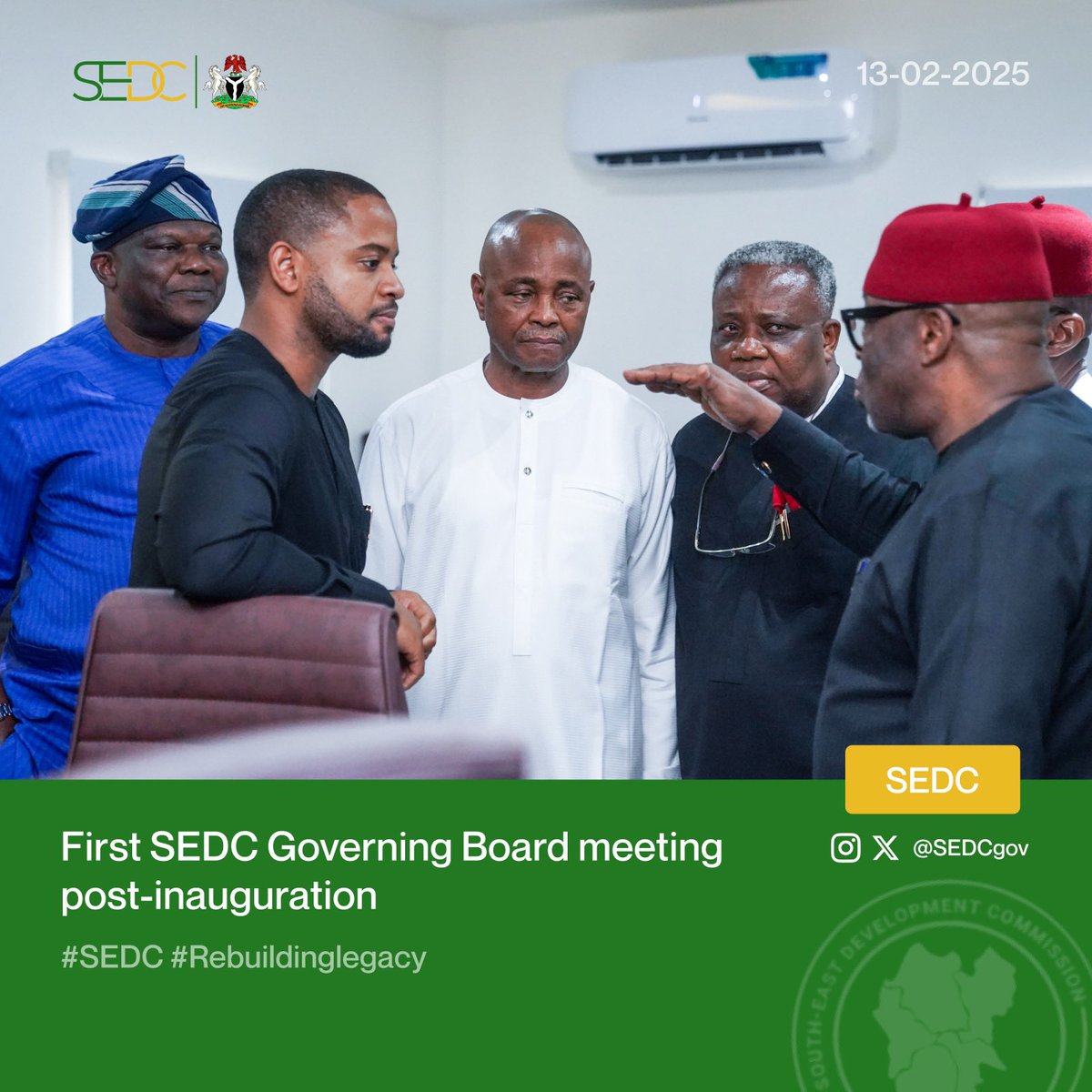 SEDCgov's tweet photo. Today, the 18-member SEDC Governing Board met for the first time post-inauguration.

The board adopted a clear target: to execute strategic investments that will catalyze critical sectors of the economy.

#SEDC #RebuildingLegacy #RenewedHope https://t.co/6uNKtcDn2E