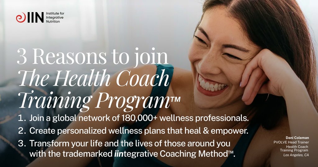 Ready to turn your passion for wellness into vibrant health and a thriving career? 💫 The Health Coach Training Program starts February 18! 

Enjoy 20% off enrollment for a limited time. 🌟 Use code LOVEWELL20 at checkout to claim your savings: tinyurl.com/mvpxuf6k