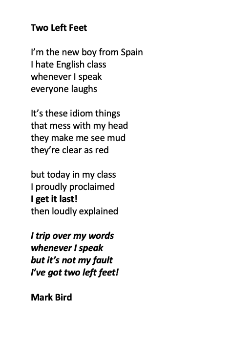 dreambeastpoems's tweet image. I've gone for a second one this week. @TheToyPress #wordprompt #clumsy #WritingCommunity #poemsforkids #idioms #poems4kids #poetrycommunity #poetrylovers #wordplay