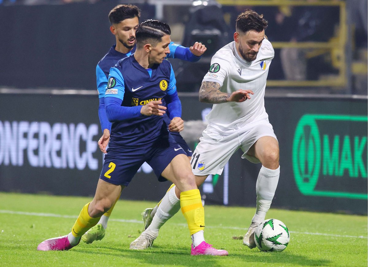 SystemFoot's tweet photo. [#UECL🇪🇺] #Celje 🇸🇮 et l’#APOEL 🇨🇾 se neutralisent 2-2 !

⚽️⚽️ #Kučys 2’ 59’

⚽️ #Abagna 33’
⚽️ #Laifis 70’
🟥 #Dvali 73’

#CELAPO | #CLJvAPO https://t.co/DEPIhtkQMl